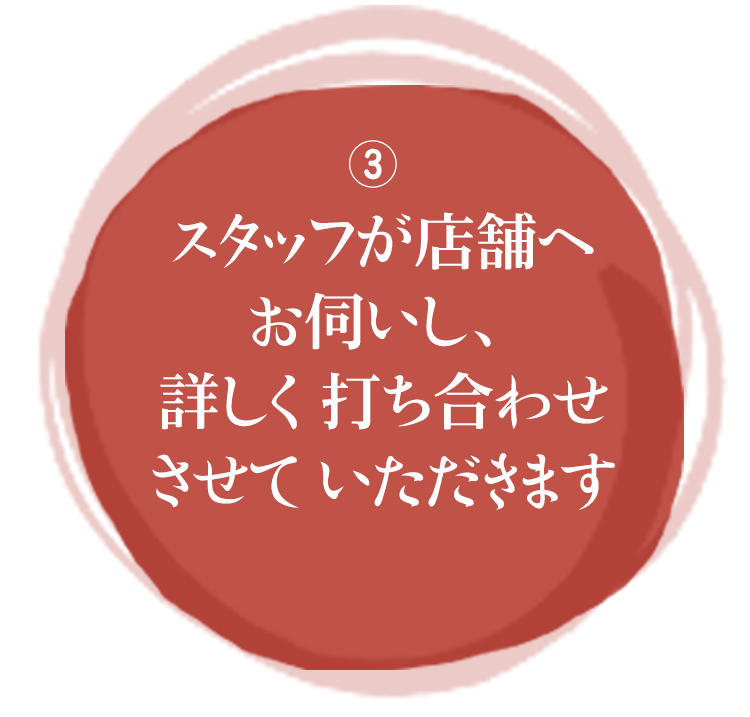 スタッフからご連絡させていただきます